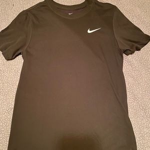 Brown Nike tee Size:S